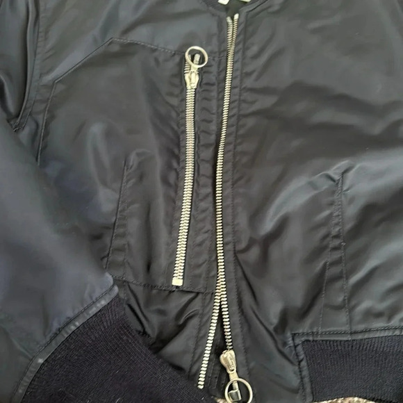 3.1 Phillip Lim
Cropped Flight Jacket, Army - Picture 3 of 6